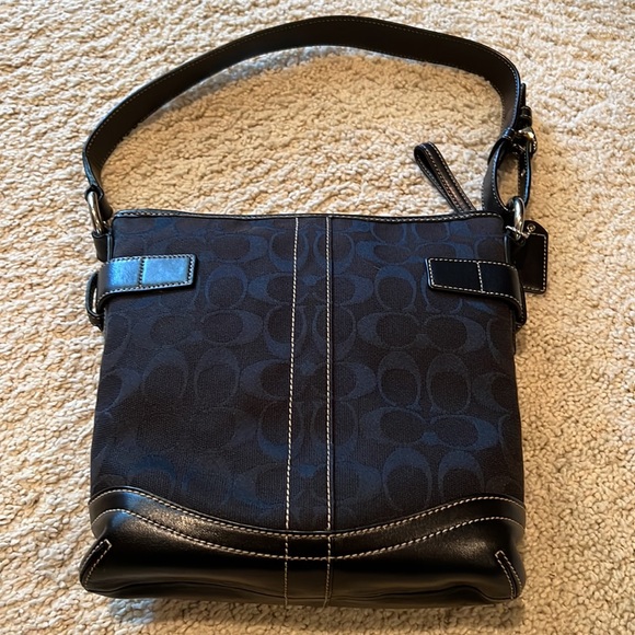 Black Coach Shoulder Bag - Picture 2 of 7